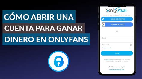 abrir cuenta onlyfans espaa|Crear una cuenta en OnlyFans